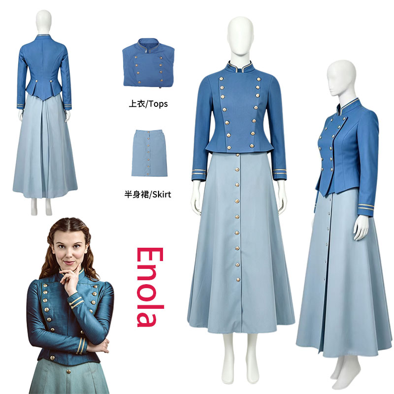 Cosplay Prop - WHH 영화 에놀라 코스프레 의상 홈즈