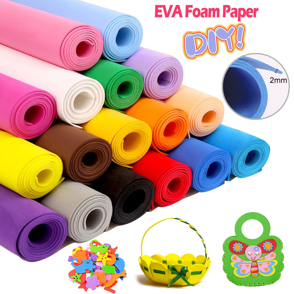 Cosplay Props Eva Foam - 두께 2mm 다채로운 EVA 폼 시트