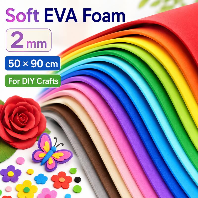 Cosplay Props Eva Foam - 다채로운 EVA 폼 시트 2mm 두께