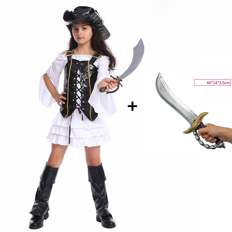 Cosplay Prop Knife - 해적 칼 소품 세트 의상 모자