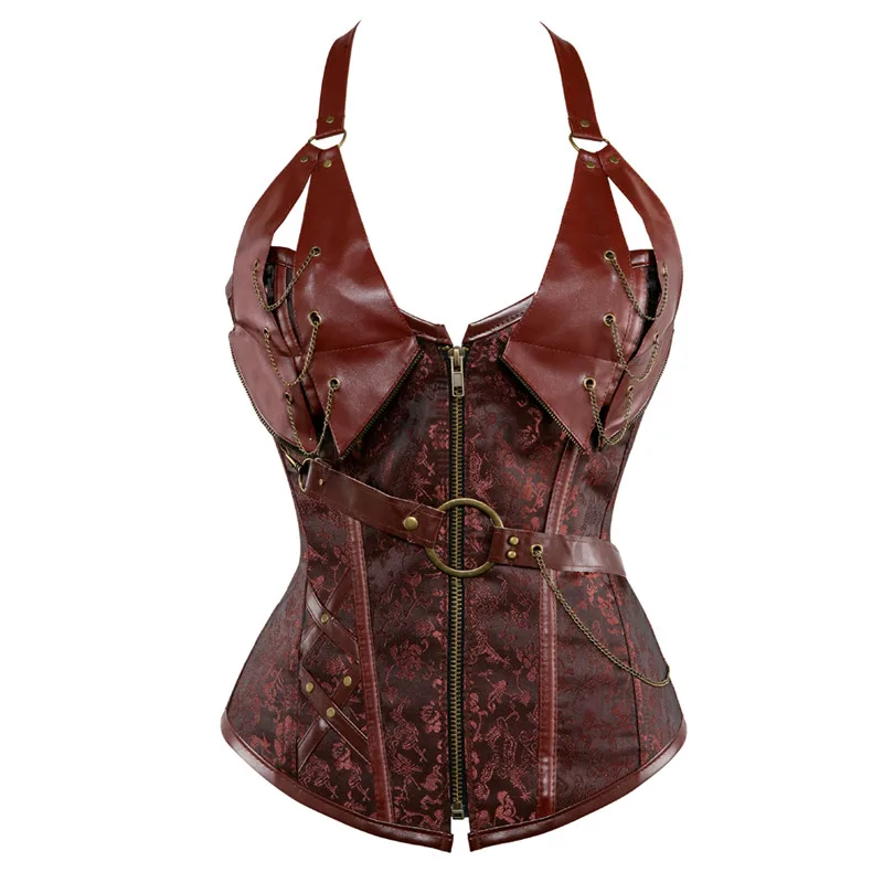 Sapubonva steampunk 의류 여성 플러스  - Boning Corset Steel 리뷰 및 가격