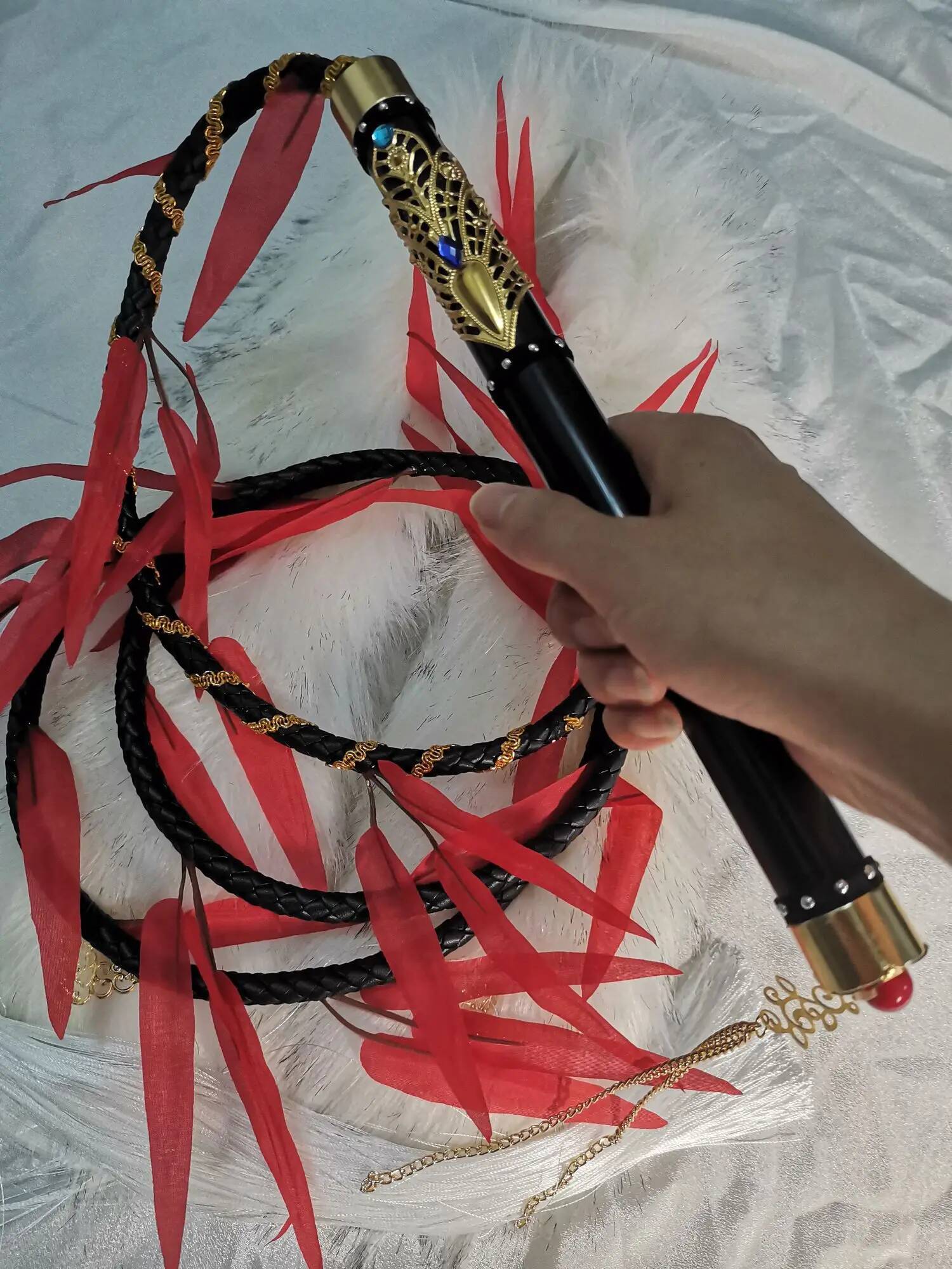 새로운 모란 코스프레 유령 소품 중국 소설 에르하와 그 - Cosplay Prop 리뷰 및 가격