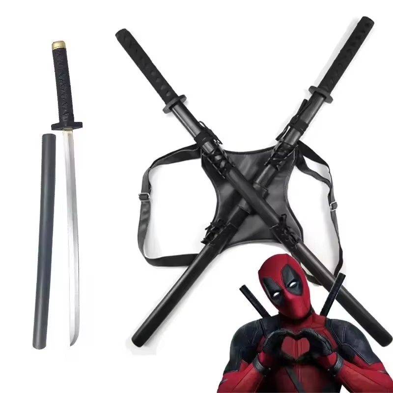 2025년 신제품 61cm 데드풀 카타나 PU 애니메이 - Cosplay Prop Knife 리뷰 및 가격