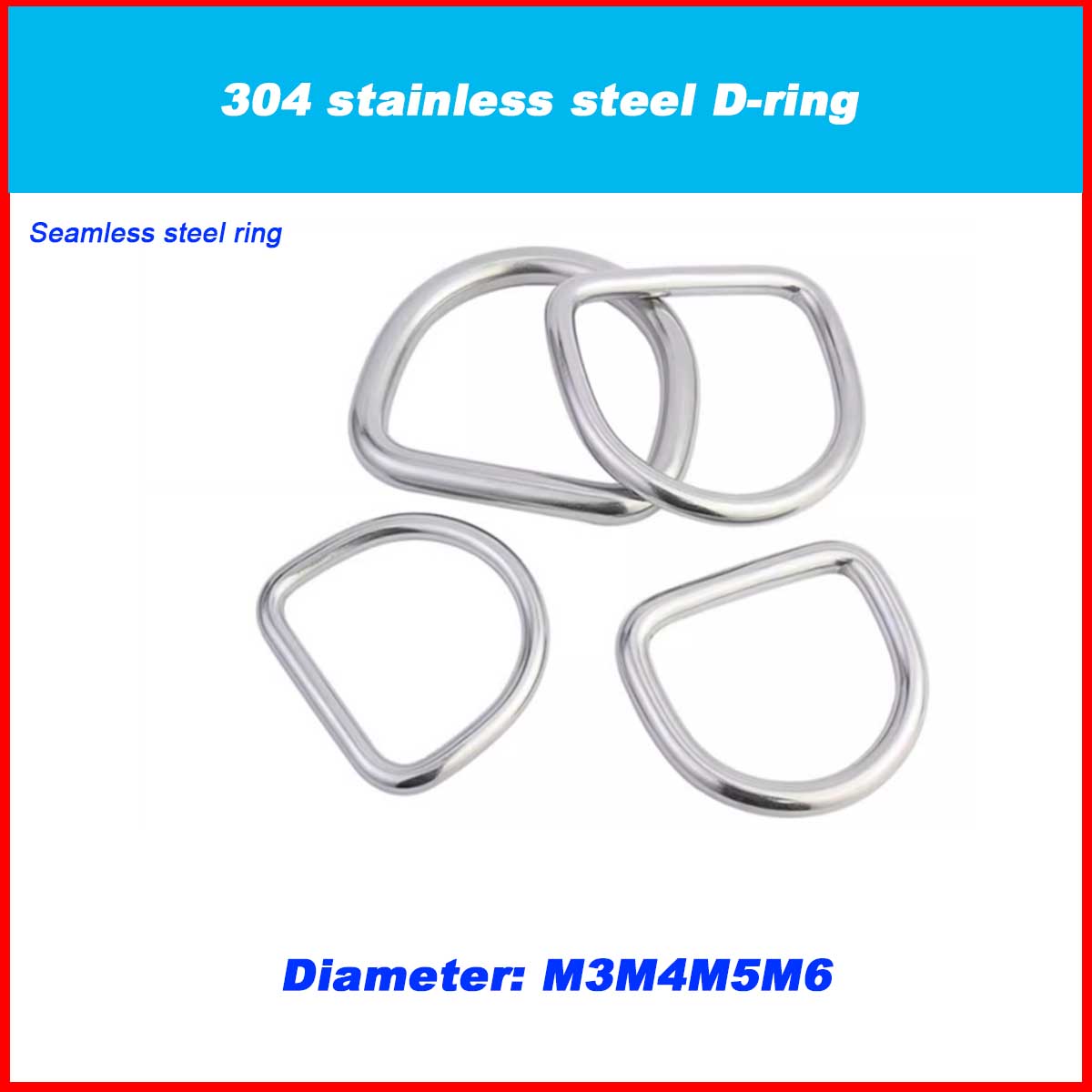 304 스테인레스 스틸 D-링/수하물, 모자 DIY 액 - D Ring Strap 리뷰 및 가격