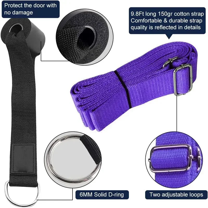 3M 도어 플렉시빌리티 스트레칭 요가 스트레치 스트랩  - D Ring Strap 리뷰 및 가격